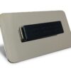 KWGOOne | Framed Name Tag - Silver Block 1.5x3 - Image 2