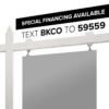 BKCO Mortgage | 3mm PVC Sign Riders 6" x 24"