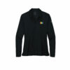 KW Rainbow Network | Nike Ladies Dri-FIT Micro Pique 2.0 Long Sleeve Polo Embroidered - Image 3