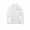 KW Rainbow Network | Nike Ladies Dri-FIT Micro Pique 2.0 Long Sleeve Polo Embroidered - Image 4