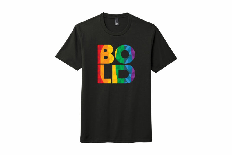 KW Rainbow Network | Specialty Shirts - 'BOLD' DTG9