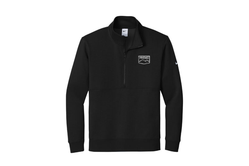 ROC | Nike Men's Club Fleece Sleeve Swoosh 1/2-Zip - Image 2