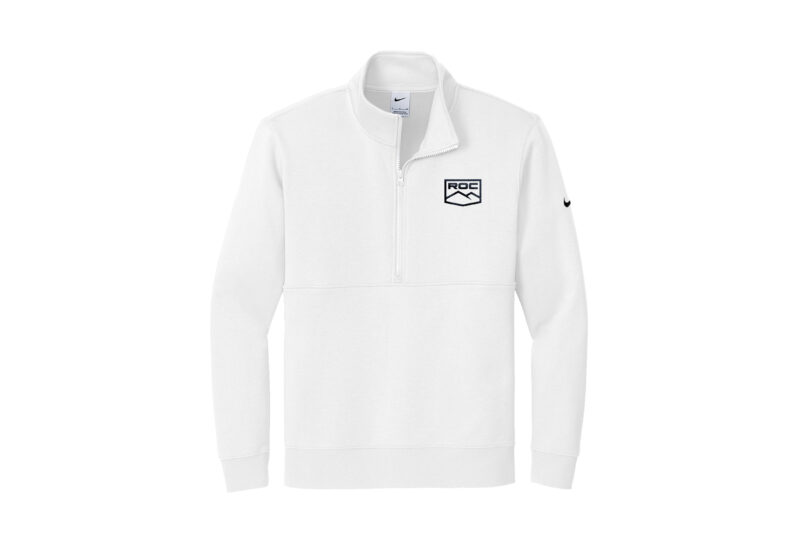 ROC | Nike Men's Club Fleece Sleeve Swoosh 1/2-Zip - Image 4
