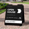 PLACE | Open House Sign A-Frame w/24x24 Panels - Image 5