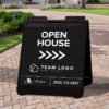 PLACE | Open House Sign A-Frame w/24x24 Panels - Image 4